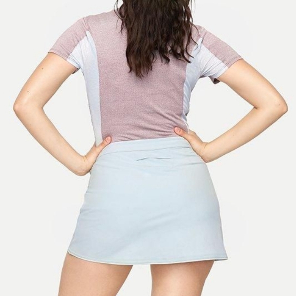 NWOT Outdoor Voices Players Polo Bodysuit Romper - Picture 3 of 8